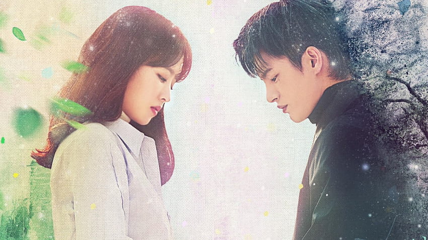 La existencia se encuentra con la ruina en el póster principal del nuevo drama de tvN 'Doom at Your Service' fondo de pantalla