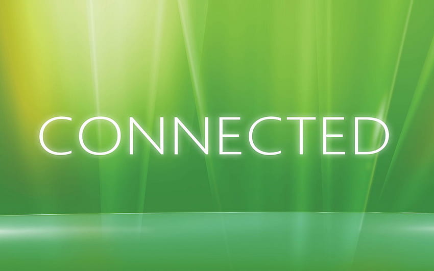 CONNECTED !!!, connected, abstract, 3d-art, green HD wallpaper