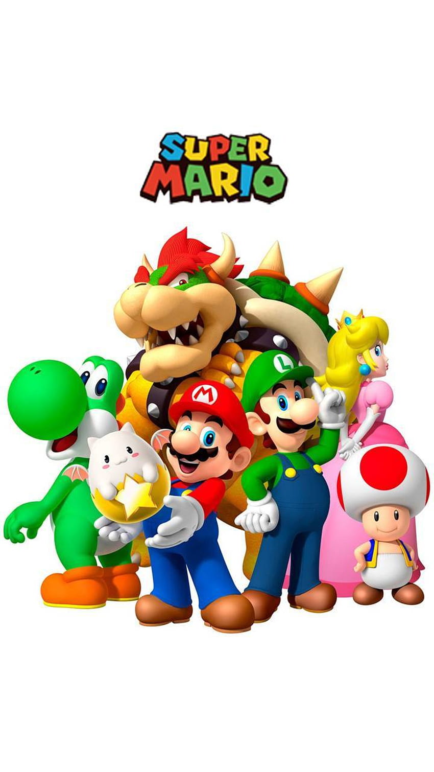 Super Mario, Mario Bros Telefon Tapeta na telefon HD