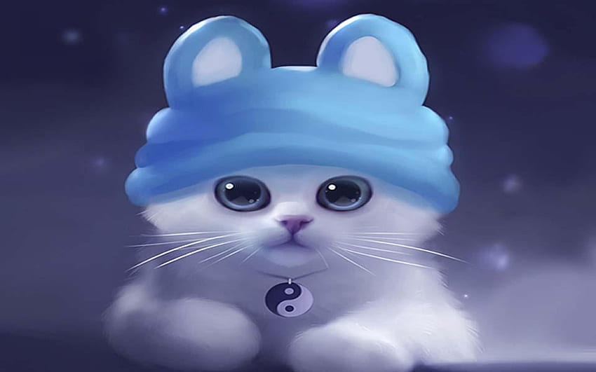 Cute Anime Cat O2CG9, Adorable Anime Cat HD wallpaper | Pxfuel