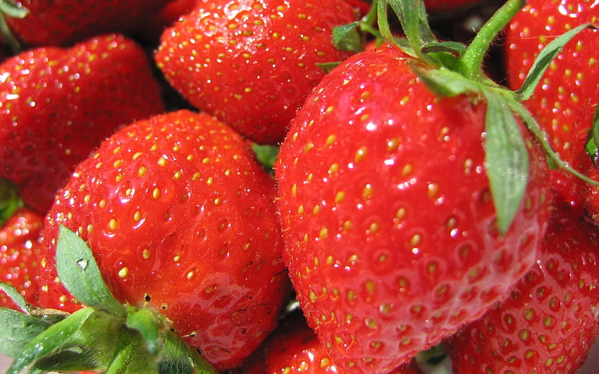Obst, Lebensmittel, Erdbeere HD-Hintergrundbild