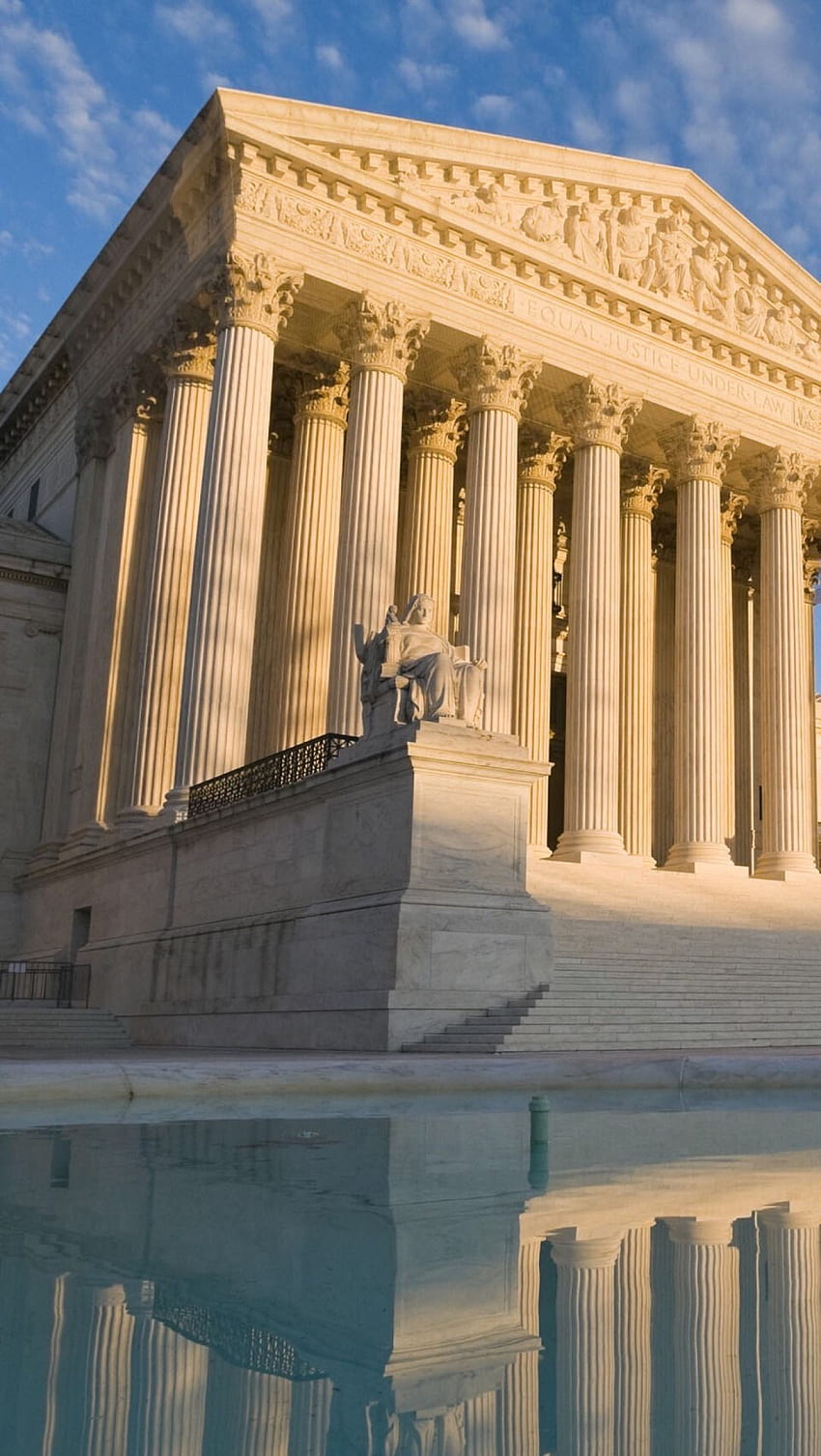 A B auf dem iPhone Griechenland. Reisen nach Washington DC, Gebäude des Obersten Gerichts, Reisen nach DC, Gericht HD-Handy-Hintergrundbild