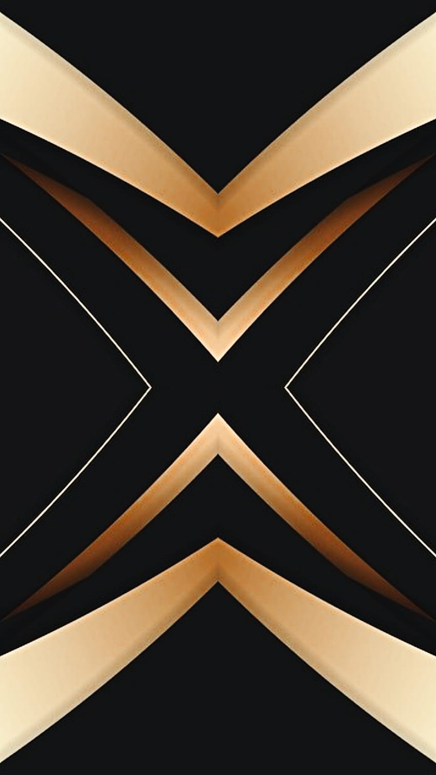 material design gold, tech, shapes, texture, black, geometric, pattern, gamer, abstract, iphone HD phone wallpaper