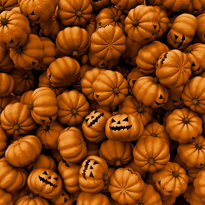 Halloween Pumpkins iPad Air HD phone wallpaper