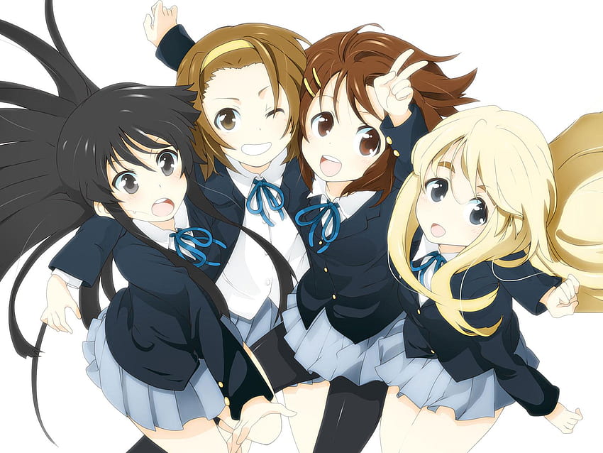 Cute For 4 Best Friends, Best Friend Anime HD wallpaper