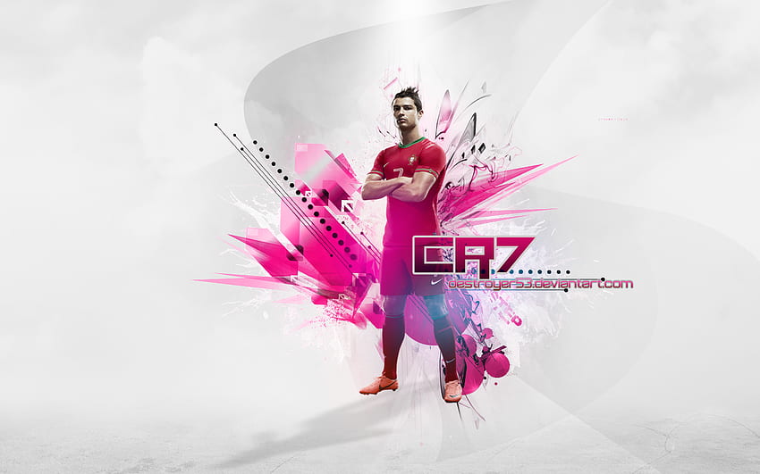 CR7 by Destroyer53 - Cristiano Ronaldo , Cristiano Ronaldo Logo HD wallpaper