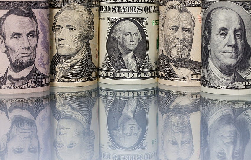 Benjamin Franklin, George Washington, Abraham Lincoln, Ulysses S. Grant, Alexander Hamilton for , section макро HD wallpaper