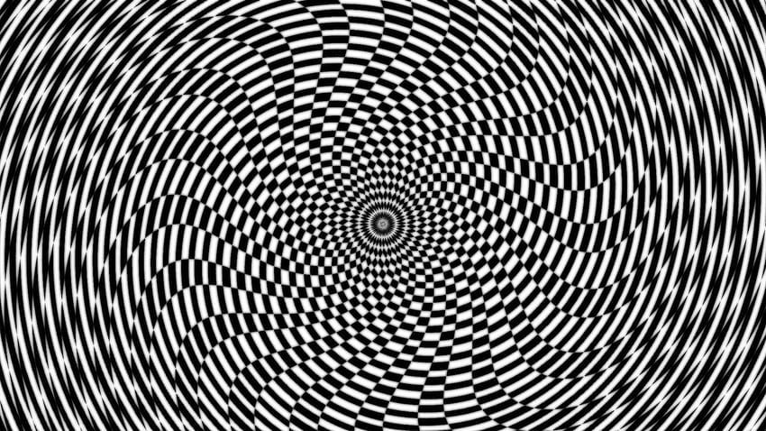 Ilusiones Ópticas, Ilusión Óptica Negra fondo de pantalla