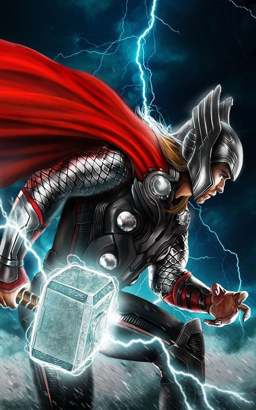 Thor . Thor, Thor Artwork, Marvel Thor, Thor Anime HD-Handy-Hintergrundbild