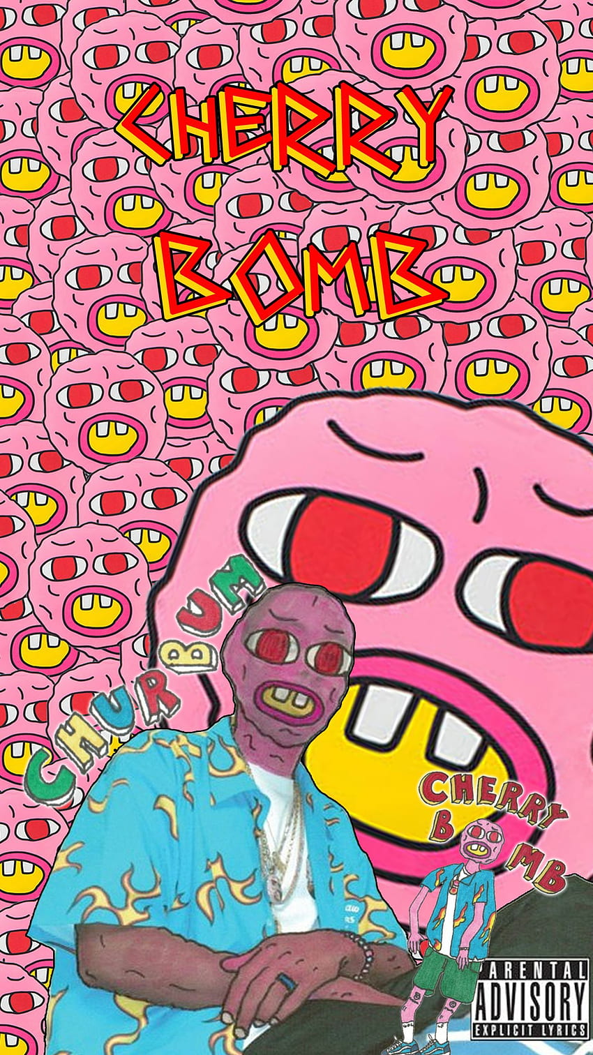 I made a Cherry Bomb background for my phone, hope you enjoy HD phone wallpaper