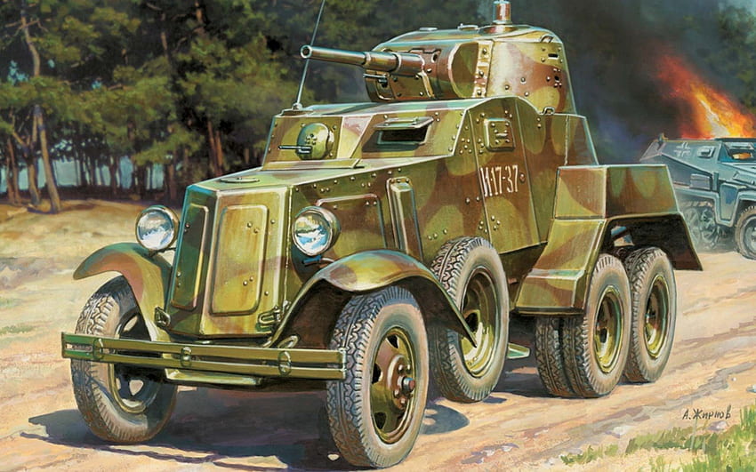 Kendaraan lapis baja sedang Soviet, soviet, kendaraan, lainnya, , perang Wallpaper HD