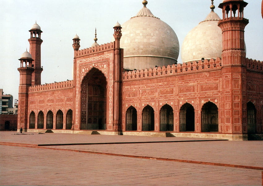 A Mesquita Badshahi em Lahore. Mesquita, História do Paquistão, Cultura islâmica papel de parede HD