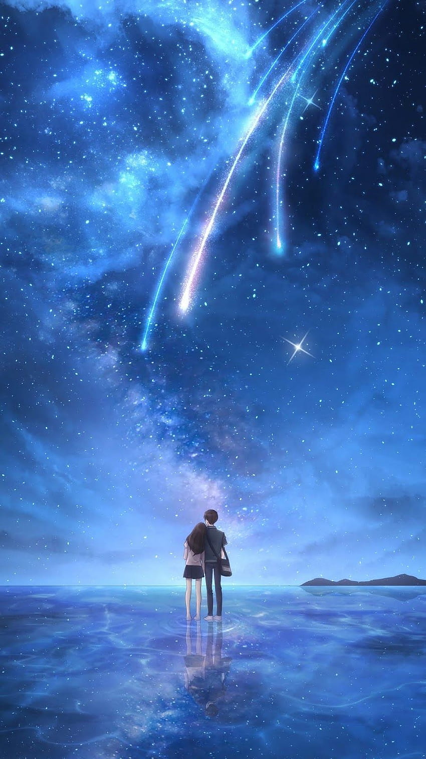 Starfall in the night sky. Night sky , Magical sky, Sky aesthetic HD phone  wallpaper | Pxfuel