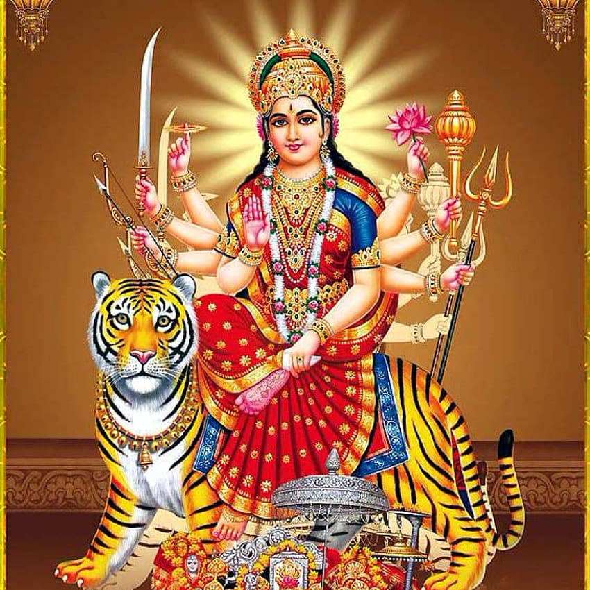 Maa Durga, Lord Durga HD phone wallpaper