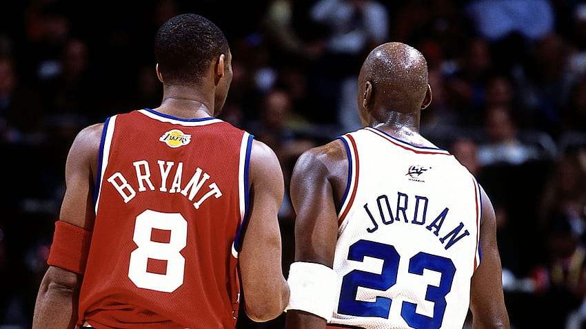 Michael Jordan Kobe Bryant All Star fondo de pantalla