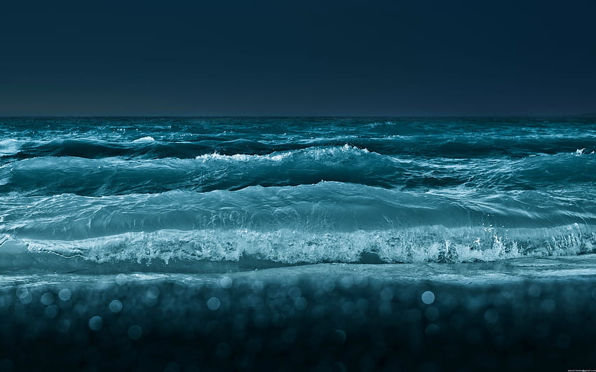 lake ontario. But to me it looks like the ocean-my favorite place on earth. This is exactly what I imagine during yoga class. Waves, Sea waves, Waves HD wallpaper
