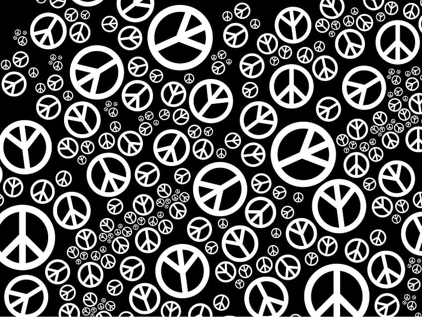 Friedenszeichen . Friedensliebe, Frieden und Krawatten-Friedenszeichen, Friedenslogo HD-Hintergrundbild