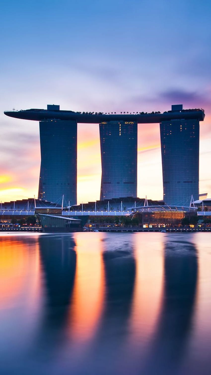 Хотел Marina Bay Sands Сингапур IPhone. Sands Singapore, Marina Bay Sands, Сингапур Ваканция HD тапет за телефон