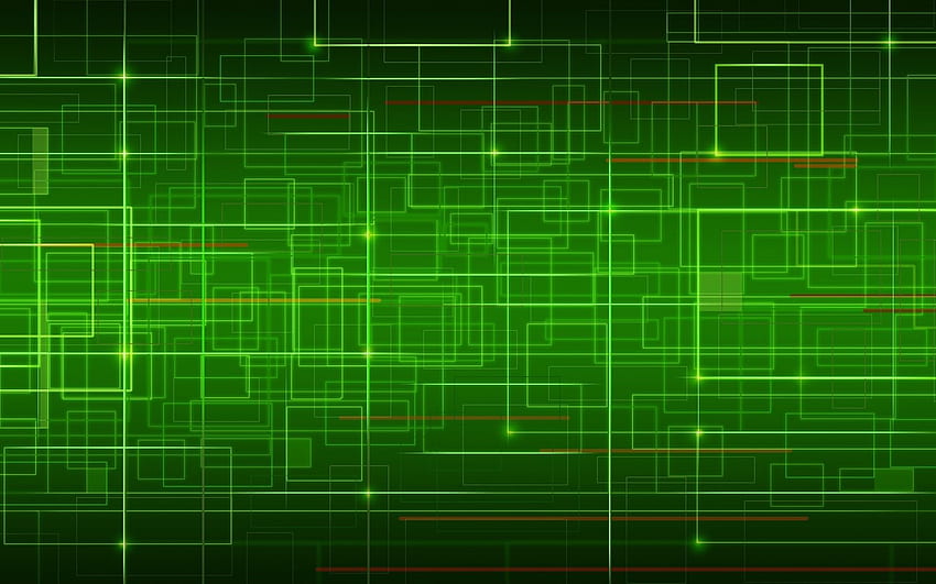 Green Green Network HD wallpaper