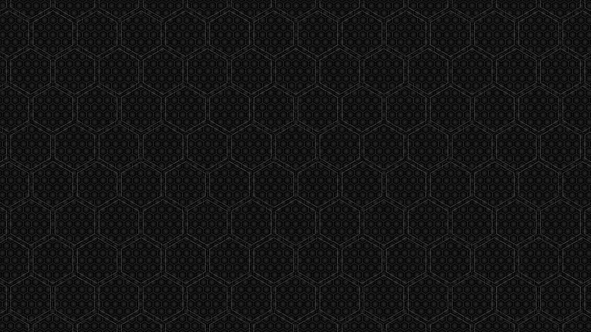 Dual hexagons, pattern, dark dots HD wallpaper