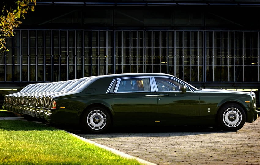Phantom Fleet, rolls royce, phantom, classic, luxury sedan, limousine HD wallpaper