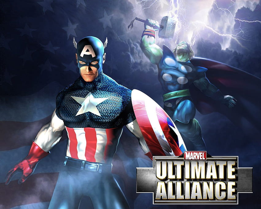 Marvelous Comic Superhero . Captain america, Hero , Superhero, Marvel Ultimate Alliance HD wallpaper