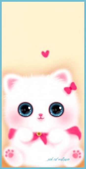 Black cat cute funny pink iphone backgrounds, cat iphone HD phone wallpaper  | Pxfuel