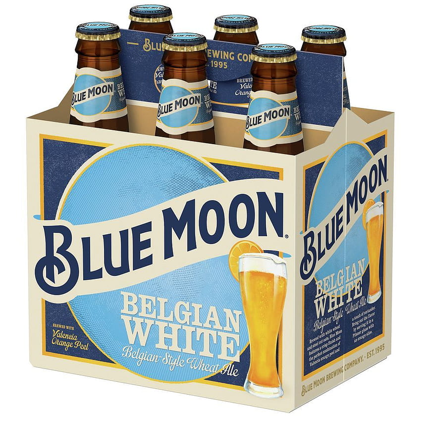 Blue Moon Beer HD phone wallpaper