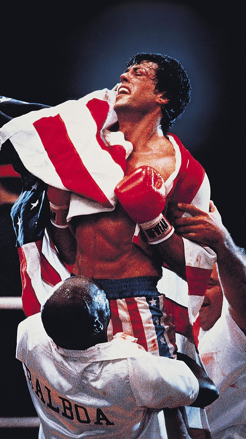 Rocky IV (1985) Phone . Moviemania. Rocky balboa, Rocky film, Sylvester stallone, Rocky iPhone HD phone wallpaper