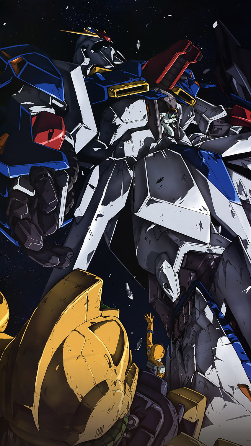 Mobile Suit Zeta Gundam Anime Mobile Data Src Mobile Suit Zeta Gundam HD phone wallpaper