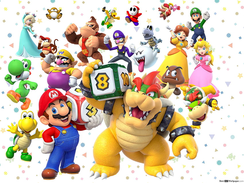 Super Mario Brüder HD-Hintergrundbild