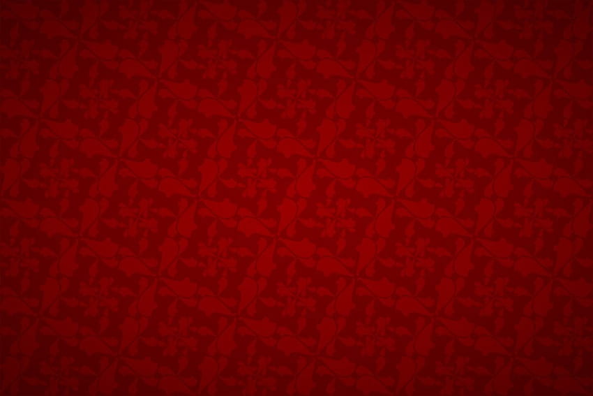 붉은 동양 프릴 다 마스크 타일 패턴 97 HD 월페이퍼