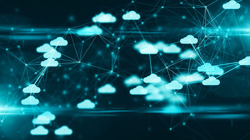Cloud Computing für kleine Unternehmen. Focus Data Solutions, Cloud-Technologie HD-Hintergrundbild