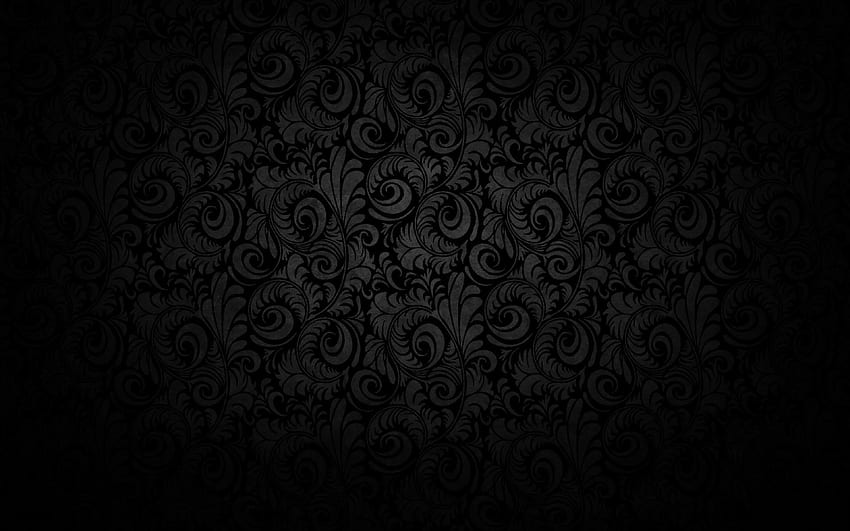어두운 패턴 미니멀리즘 블랙, 배경, 다크 R HD 월페이퍼
