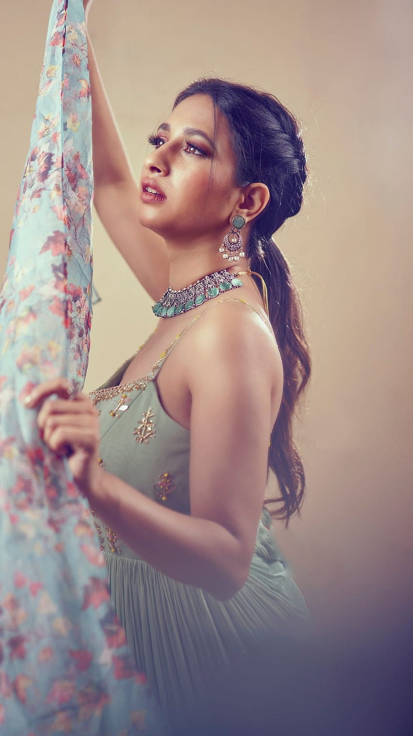 Manvitha Kamath, kannada actress HD phone wallpaper