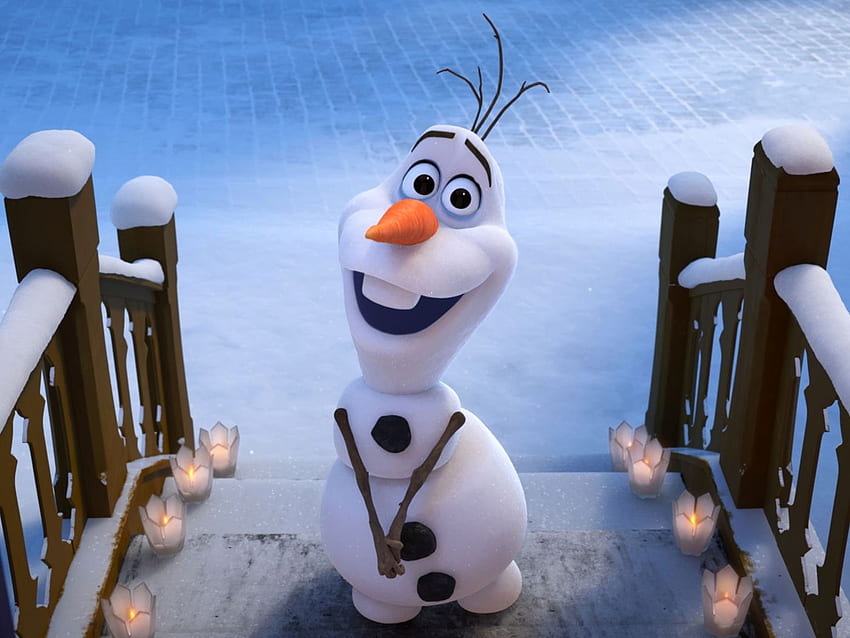Dlaczego film krótkometrażowy Frozen, który grał przed Coco Pixara, wywołał tyle kontrowersji, Olaf’s Frozen Adventure Tapeta HD