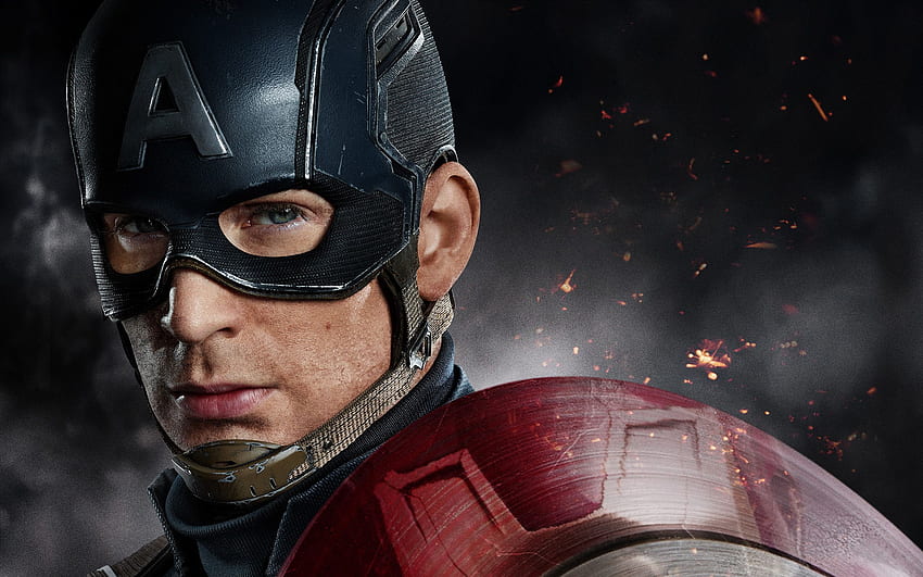 Captain America Civil War Chris Evans - Captain America High Resolution - - HD wallpaper