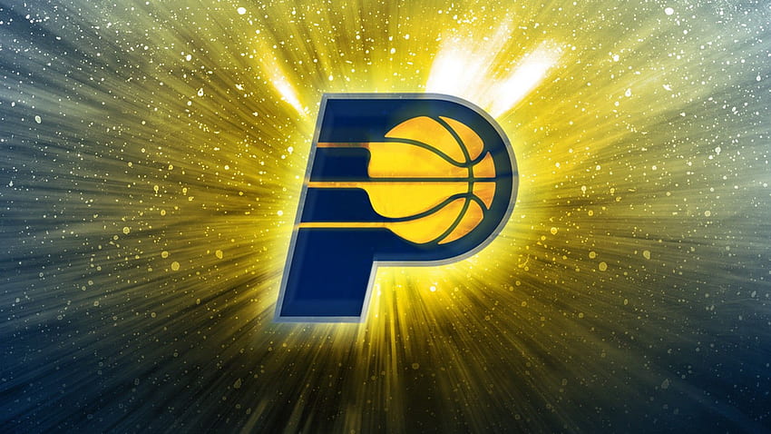 Hintergrund Indiana Pacers. Basketball 2020 HD-Hintergrundbild