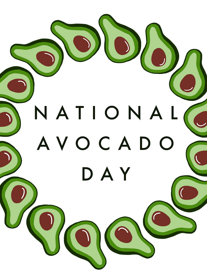 31st of July National Avocado Day Aesthetic iphone [] for your , Mobile & Tablet. Explore Avocado Day . Avocado Day , Rainy Day , Valentines Day, Aesthetic Green Day iPhone HD phone wallpaper