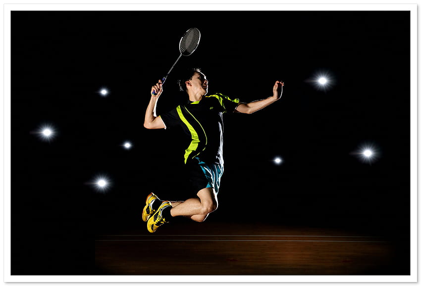 badminton, giocatore, attrezzatura sportiva, palla, sport, giocatore di basket, Yonex Sfondo HD