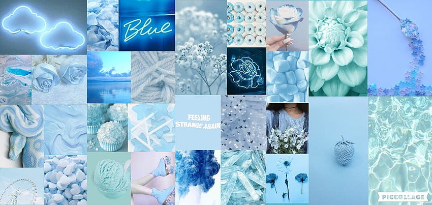PASTEL BLUE AESTHETIC COMPUTER BACKGROUND. Blue aesthetic pastel, Aesthetic computer background, Computer background HD wallpaper