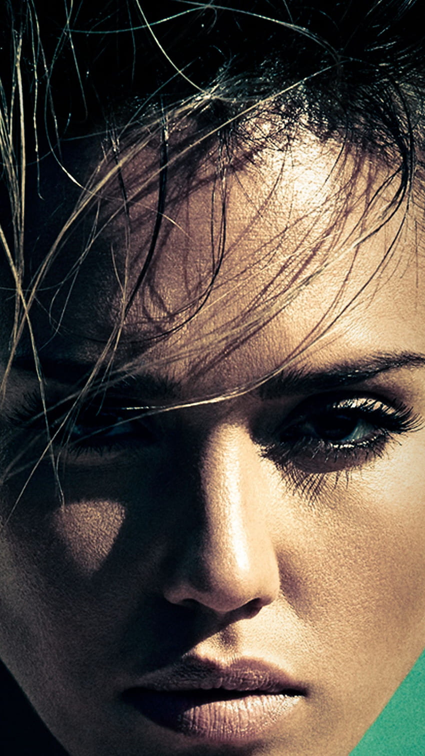 Jessica Alba, hollywood actress, closeup HD phone wallpaper