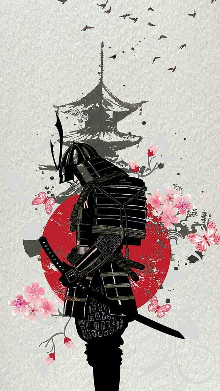 . Samouraï, estampes d'art japonais, oeuvre de samouraï, Dope japonais Fond d'écran de téléphone HD
