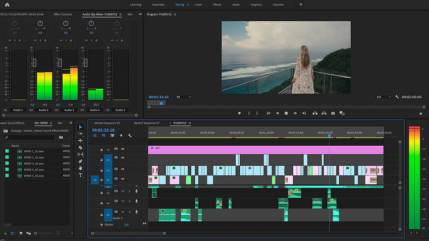 Comment éditer la musique de votre vidéo dans Adobe Premiere Pro Fond d'écran HD