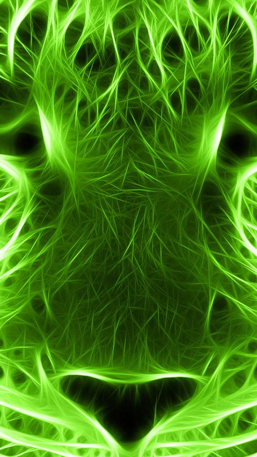 iPhone Neongrün, Fluoreszierendes Grün HD-Handy-Hintergrundbild