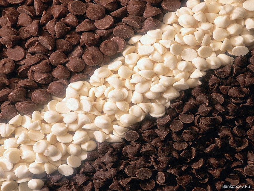 : black, white and milk Chocolate, Chocolate for , White Chocolate HD wallpaper