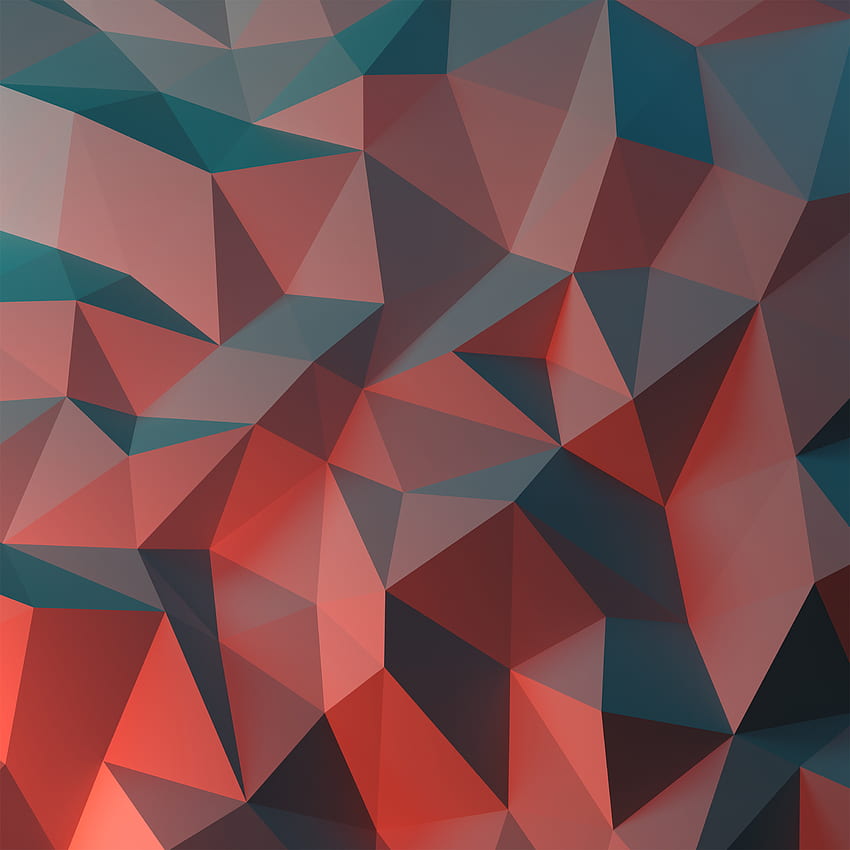 Polygon IPhone Multi Color Pack, triangolo colorato Sfondo del telefono HD