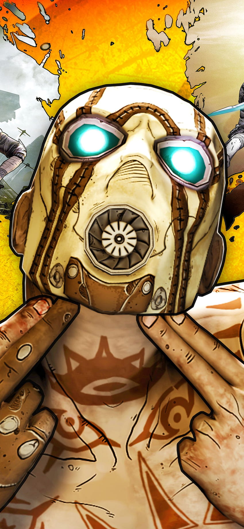Borderlands 2 iPhone XS, iPhone 10, iPhone X , , Background, and HD phone wallpaper