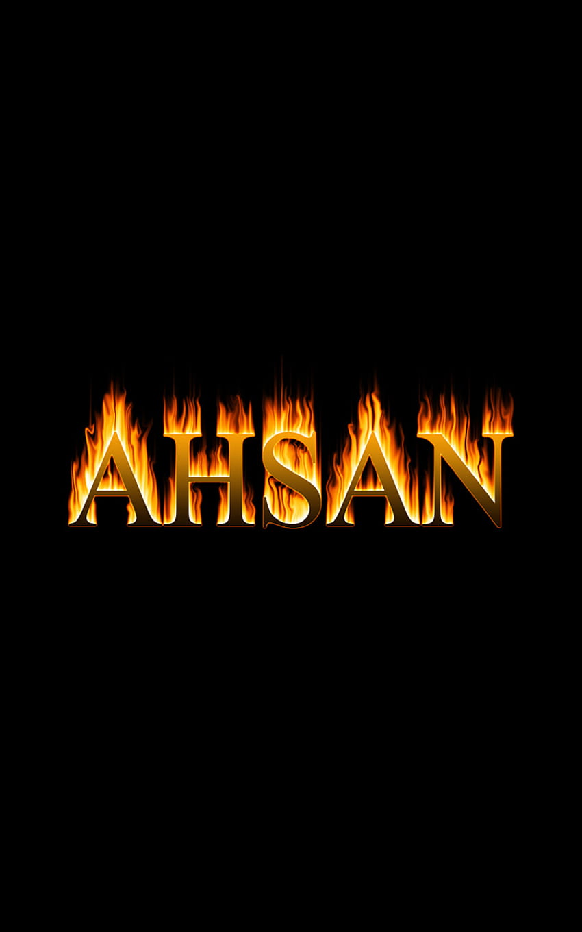 Ahsan, Hitze, Mitternacht, Name HD-Handy-Hintergrundbild
