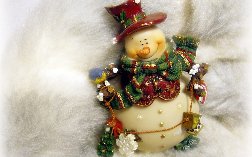 ตุ๊กตาหิมะ กราฟฟิตี ความบันเทิง คริสต์มาส ปีใหม่ วอลล์เปเปอร์ HD